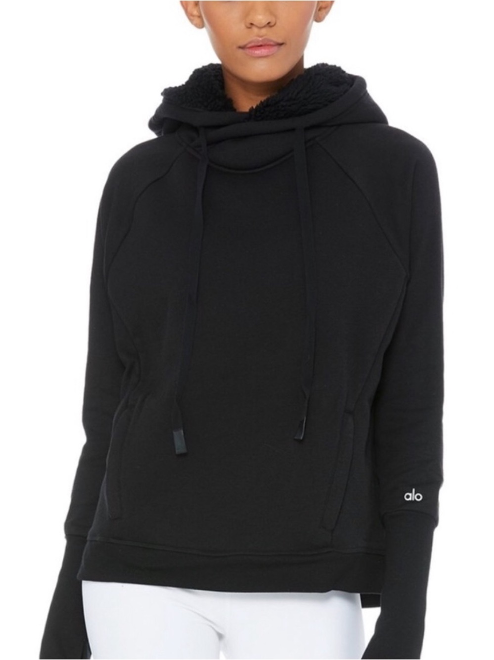 ALO Yoga Frost Shearling Lined Hoodie